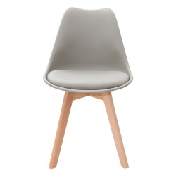 Cadeira Saarinen Design cinza